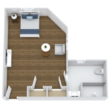 Floor Plan - Garden and heritage studios